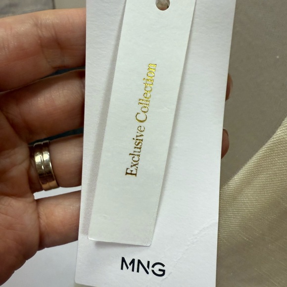 Mango Exclusive Collection Cream Dress - Picture 2 of 3